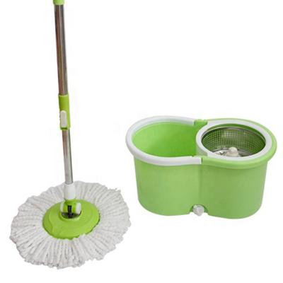 China Wholesale Minimalist Contract Durable Wet Dry Indoor Twist Grip Microfiber Spinning Mop For Floor Cleaning for sale