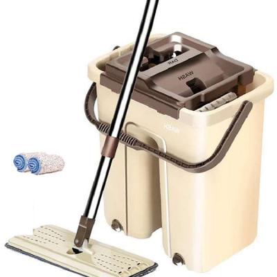 China Minimalist Performance Indoor Flat Bucket Separator Professional Clean Water Mop for sale