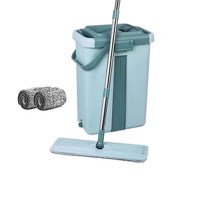 China Functional New Style Water Clean Dirty Floor Broom Stainless Steel Indoor Cleaning Bucket for sale