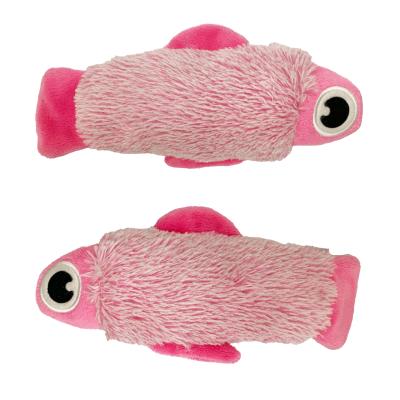 China Viable Factory Direct Supply Cheap U-PETS Fish Shaped Plush Dog Toy for sale