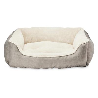 China Sustainable U-PETS Factory Own Designed Filling Custom Pet Beds PP Cotton Dog Sofa Cat Bed for sale