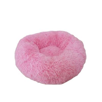 China Sustainable High Quality Long Plush Soft Size Customized Pet Bed With Anti-Slip for sale