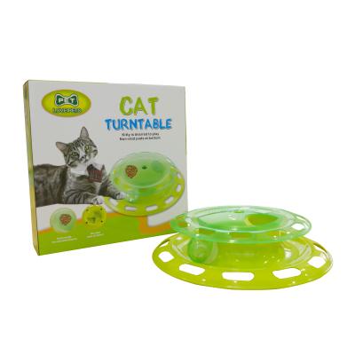 China U-PETS Amazon Sustainable Hot-selling Plastic Cheap Interactive Cat Toy for sale