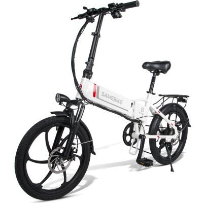 China Aluminum Alloy Factory Direct Sale 48V Disc Brake LCD Spoke Rim High Speed ​​Foldable Electric Bicycle E Bike for sale