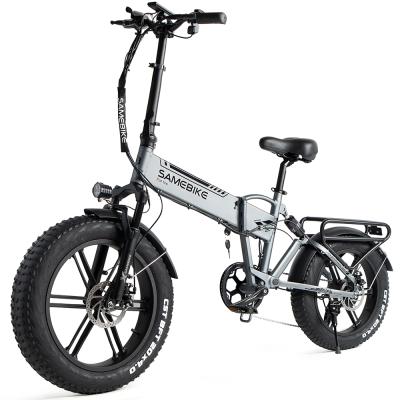 China Hot sale fatbike fatbike mountain aluminum alloy Amazon motor 350w e-bike fat tire bicycle electric bike for sale