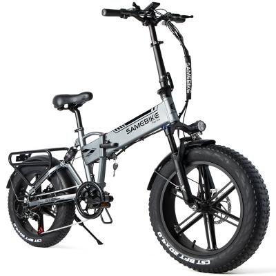 China OEM 500w aluminum alloy PAS folding electric bike 20 inch aluminum alloy mountain detachable fat tire for sale