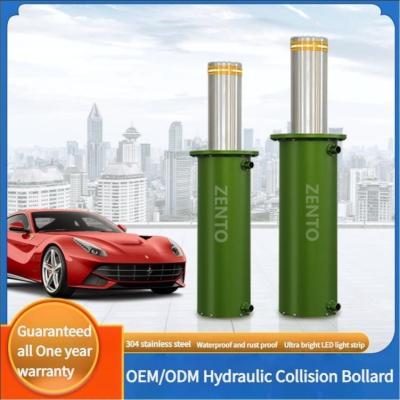 Chine Bollard hydraulique entièrement automatique à télécommande électrique Community Anti-Collision Isolation pile Avertissement Bollard pile barrage routier à vendre