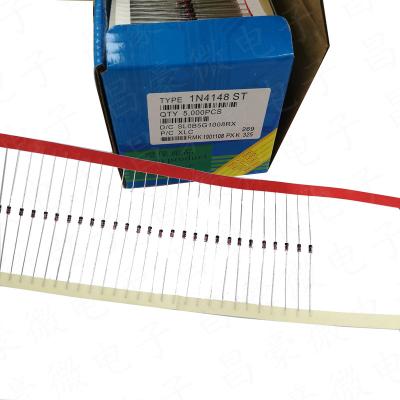 China 1N4148 Rectification Diode Zener 4148 SMD DIP DO-35 ST4148 IN4148 1N4148W 1N4148WS SMD Diode for sale