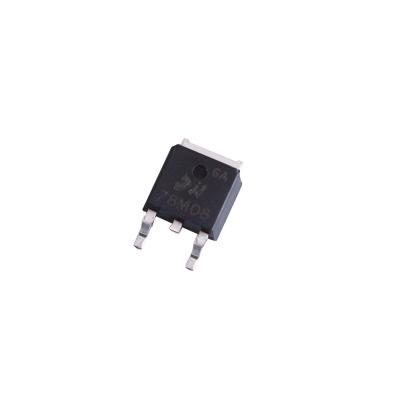 China Brand New Power Supply SMD 78M08 TO-252 8VOTAGE 0.5A 0.8A 1.5A Three-Terminal Regulator for sale