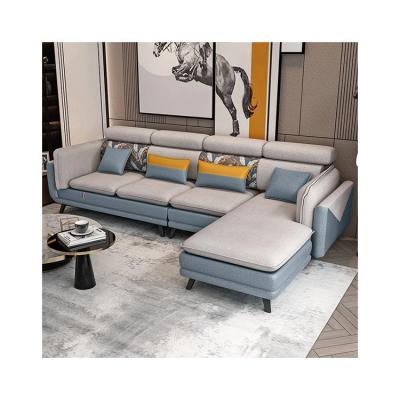 China Adjustable sofa 2 or 3 seater luxury single tech fabric sectional sofa (other) for living room hotel for sale