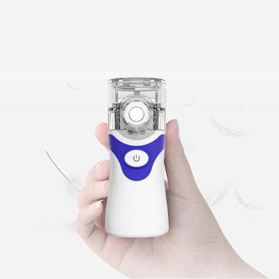 China For commercial & Home Use Contrast Portable Asthma Inhaler Nebulizer Micro Ultrasonic System Quiet Rechargeable Portable Mini Handheld Mesh Nebulizers for sale