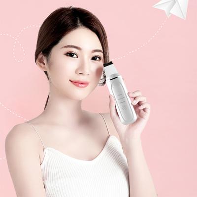 China Ultrasound Skin Peeling Scrubber Face Spatula Professional Rechargeable Facial Care Deep Cleansing Deep Cleansing Machine for sale