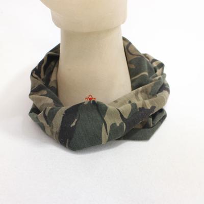 China 95%Cotton Spring And Summer Custom Camouflage Bandana Scarf Hunting Snood Neck Cuff for sale