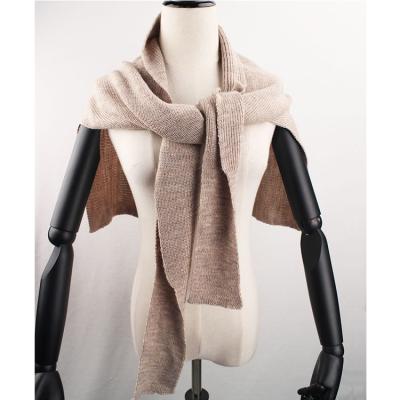 China high quality 96%Acrylic Furcal Kintted wool shawls knit Poncho Wool Knit Scarf for women for sale