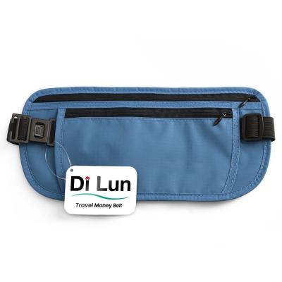 China Basic Waterproof Money Belt Travel Blue Waterproof Wallet for Increasing, Running, Daily Use for sale