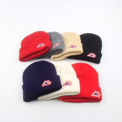 China COMMON Custom Logo Cap Beanie Hat Knit Blank Warm Hats With Women Hats Winter for sale