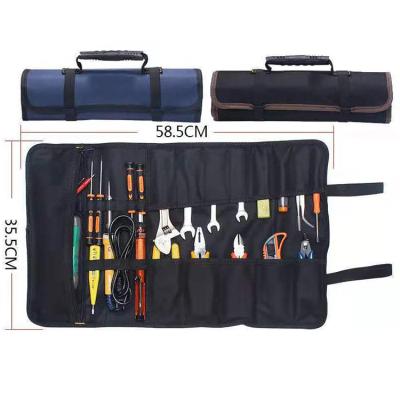 China Daily Used Multi-Functional Type Insert New Home Appliance Repair Canvas Portable Storage Bag Tool Bag Coil Bag for sale