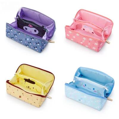 China Fashion New Arrive Student Cosmetic Stationery Pencil Case Large Capacity Cute Cartoon Bag for sale