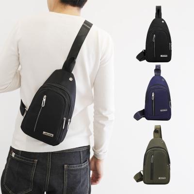 China New Daily Lifestyle Men's Outdoor Casual Chest Bag Travel Shoulder Bag for sale