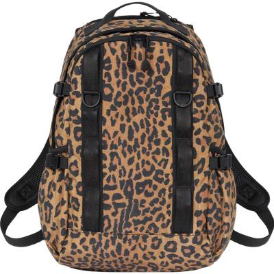 China NO 2021 Leopard Print Casual Sports Backpacks Mens and Womens Sports Designer Backpack for sale