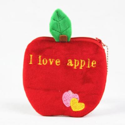 China Small plush fashion cartoon coin purse wallet funny coin purse new fashion fruit for sale