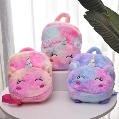 China Other Hot Sale Kids Storage Cartoon Backpack Cute Casual Plush School Bag for sale