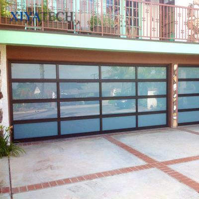 China Modern Residential Panel Machine Replacement Aluminum Garage Door With Competitive Price for sale