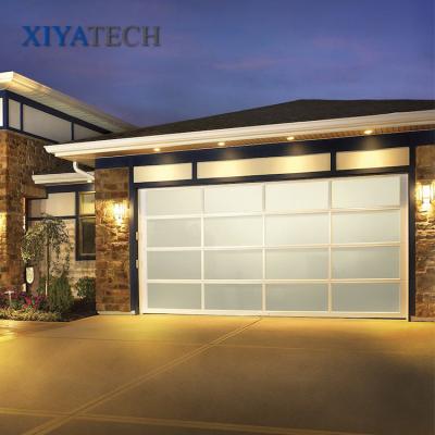 China Canada Fast Lift Anti-theft And Close Panel Replacement Aluminum Garage Door With Low U Value for sale