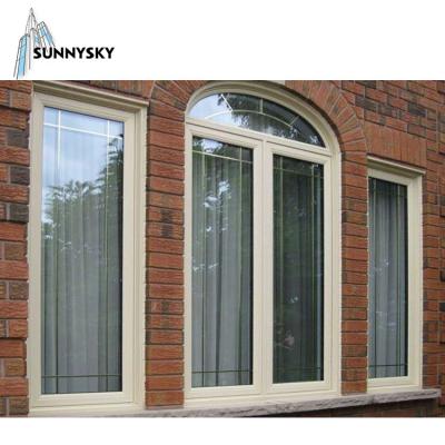 China Fixed Screen Glass Sound Double Island Folding Wooden Boat Fix Aluminum Windows for sale