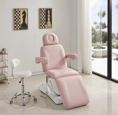 China 4 motor modern direct aesthetic luxury chair beauty clinic spa top electric facial bed for sale