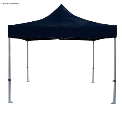 China Black UV Waterproof Garden Gazebo Tent Roof Canopy Outdoor Resistance Canopy Tent Shade Pawilon Pop Up Big Large Car Folding Tents for sale