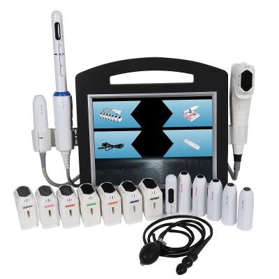 China 4D H-i-f-u Lines of 3In1 Weight Loss 12 Pose Anti-Wrinkle and Vaginal Tighten Vmax Ultrasound Machine for sale