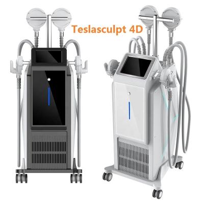 China Weight Loss Latest 4 Manipulates Teslasculpt Muscle Toning Body Contouring Electromagnetic Device for sale