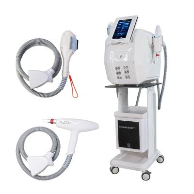 China Skin Tightening Color Tattoo Removal Laser Eyeliner Wash ND YAG Laser Q Switched Machine for sale