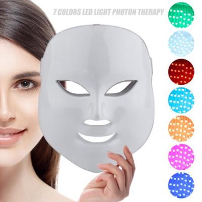 China Colored Dye Removal Skin Tightening Photon Electric Therapy Rejuvenation Light Mask LED Face Mask for sale