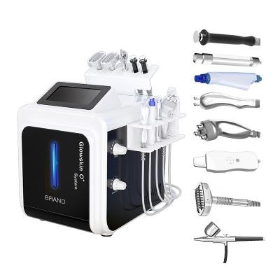 China Anti Aging RF Skin Care BIO Hydraulic Dermabrasion Face Lift 10 in 1 Multifunctional Skin Salon Cleansing Device for sale