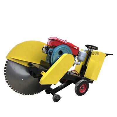 China Light And Strong Automatic Concrete Push Gasoline Hand Cutting Saw Concrete Stiffness Cutter for sale