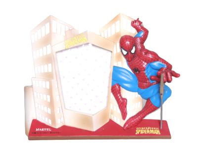 China America Custom Design Desktop Decoration Spider Man Clip Card Photo Frame Star Shaped Paper Factories Supplier for sale