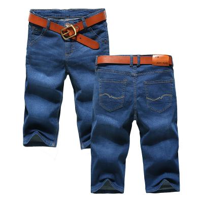 China Wholesale 2021 New Men's Breathable Polyester Summer Style OEM/ODM Knee-Length Denim Shorts Mens Jeans for sale