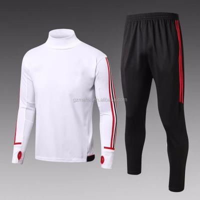 China Shirts & Complete Custom Soccer Training Wear Long Sleeve Jacket And Long Pants Sets for sale