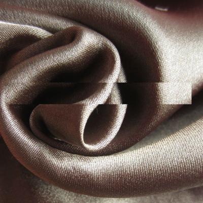 China Antistatic Hot Popular Silk Like Stretch Satin Fabric 100% Polyester Anti Static Fabric for sale