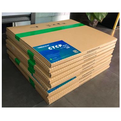 China CXK-B8 0.15mm/0.25mm/0.30mm Offset Printing CTCP Plate Blue Coating UV CTCP Printing Plate for sale