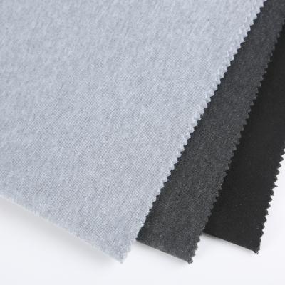 China Sustainable Shaoxing 100 Polyester Spun Fleece Inside Bonded Brush Material Fabric Porcelain for sale