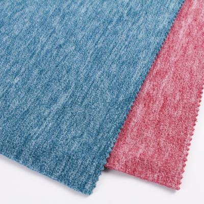 China Sueded Fashionable Style Brushed Polyester Fleece Fabric Micro Antipilling Stretch Jacket for sale