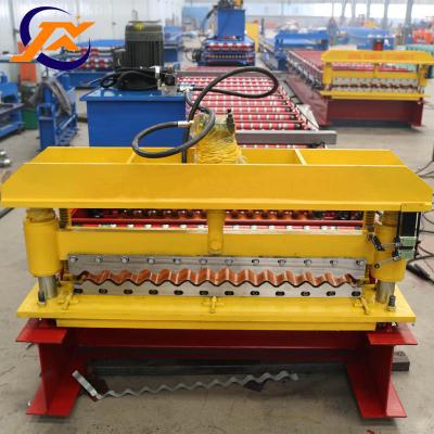 China Hotels Corrugated Steel Culvert Roll Forming Machine Ghana for sale