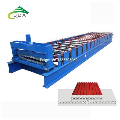 China Hotels Indonesia Color Steel Roll Up Shutter Door Roll Forming Machine for sale