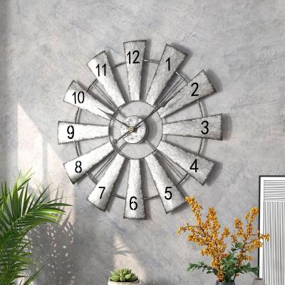 China New Steampunk Silent Silver Minimalist Wall Clocks Relogio De Parede Nordic Orologio DA Parete Europe Wall Clock For Wall Decoration for sale