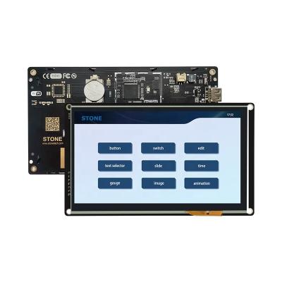 China 10.1 inch 1024*600 HMI touch screen TFT LCD module with high brightness (visible in sunshine) and high resolution 10.1 inch for sale