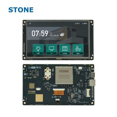 China 7 Inch 4 Wire Resistive Touch Screen Panel With 7 Inch TFT CPU Drive Board for sale