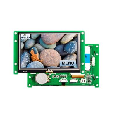 China 4.3 Inch 480*272 HMI Programmable High Quality TFT LCD Touch Screen By Simple Controls By UART Port 4.3 INCH for sale